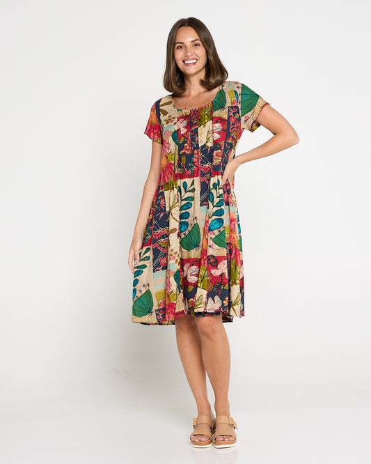 Emery Cotton Dress - Bohemian Dream
