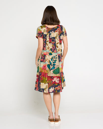 Emery Cotton Dress - Bohemian Dream