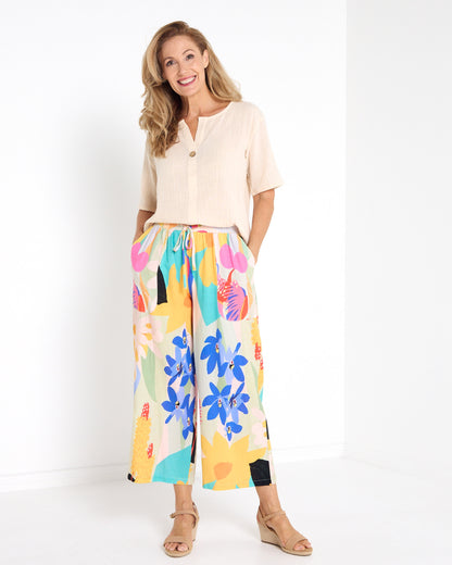 Taverna Cotton Top - Natural