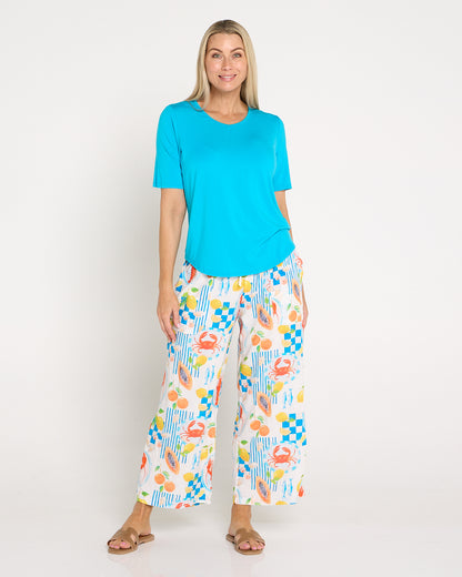 Aiko Lightweight Pants - Papaya Picnic