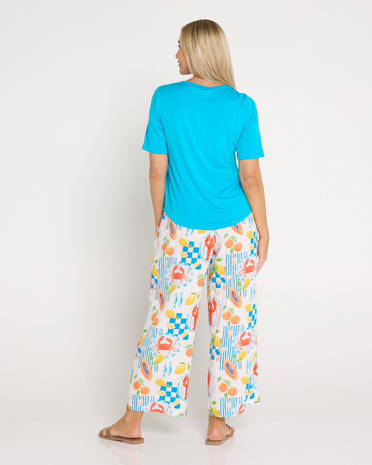 Aiko Lightweight Pants - Papaya Picnic