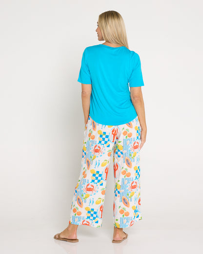 Aiko Lightweight Pants - Papaya Picnic