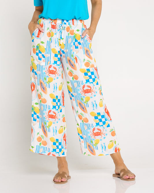 Aiko Lightweight Pants - Papaya Picnic