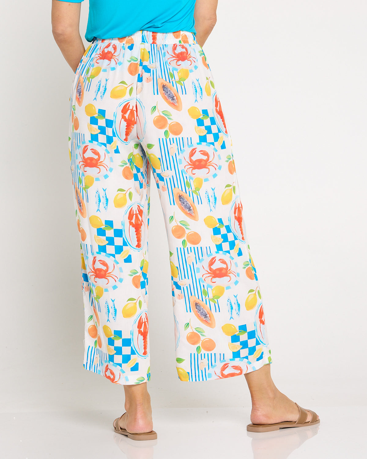 Aiko Lightweight Pants - Papaya Picnic