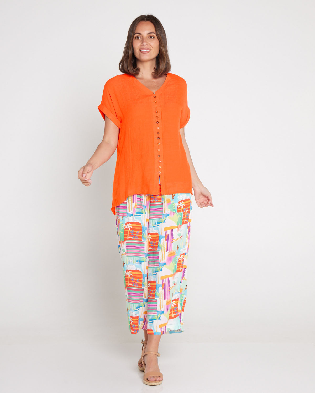 Gemma Top - Tangelo
