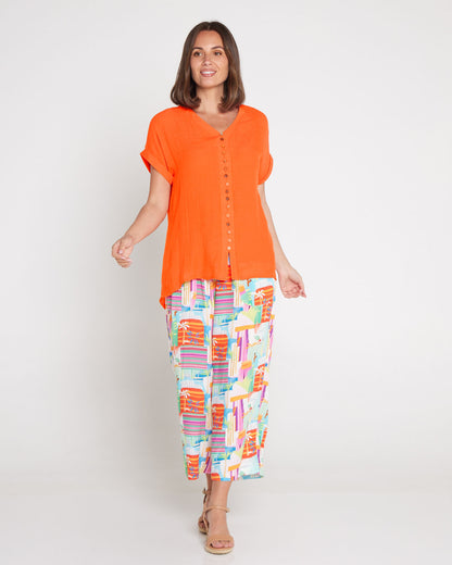 Gemma Top - Tangelo