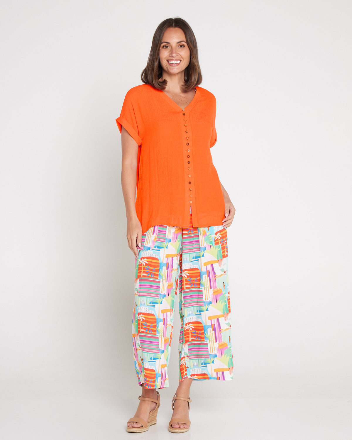 Gemma Top - Tangelo