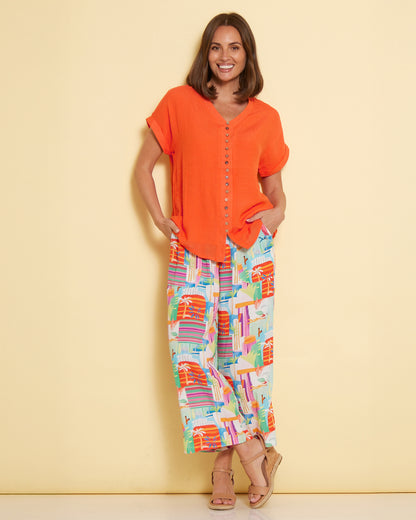 Gemma Top - Tangelo