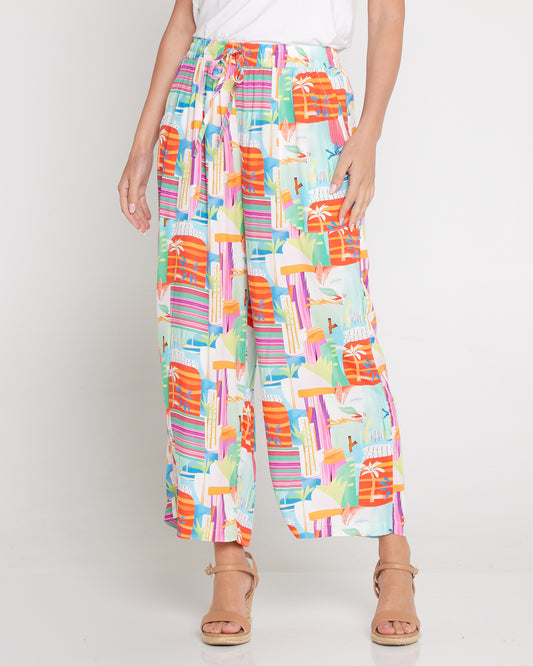 Aiko Lightweight Pants - Tropicana Vista