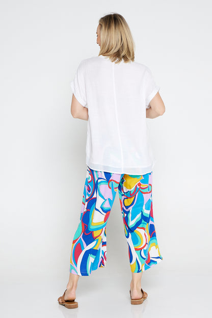 Aiko Lightweight Pants - Psychedelic Floral
