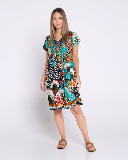 Organic Cotton Easy Fit Dress - Guaratiba