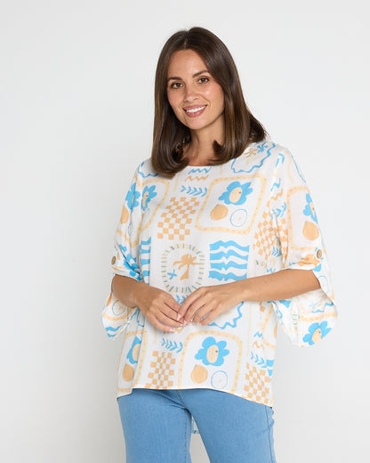 Raven Top - Santorini Sketch