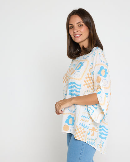 Raven Top - Santorini Sketch