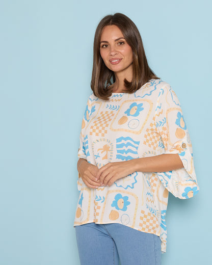 Raven Top - Santorini Sketch