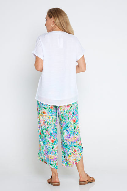 Cartia Pants - Tropical Paisley