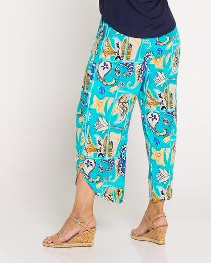 Cartia Pants - Seaside Paisley