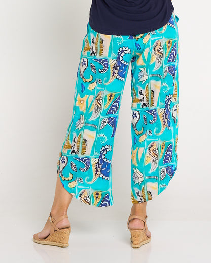 Cartia Pants - Seaside Paisley