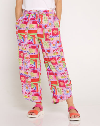 Cartia Pants - Tropicana Tiles