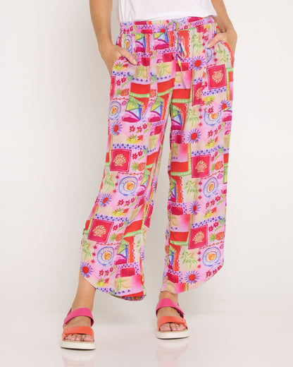 Cartia Pants - Tropicana Tiles