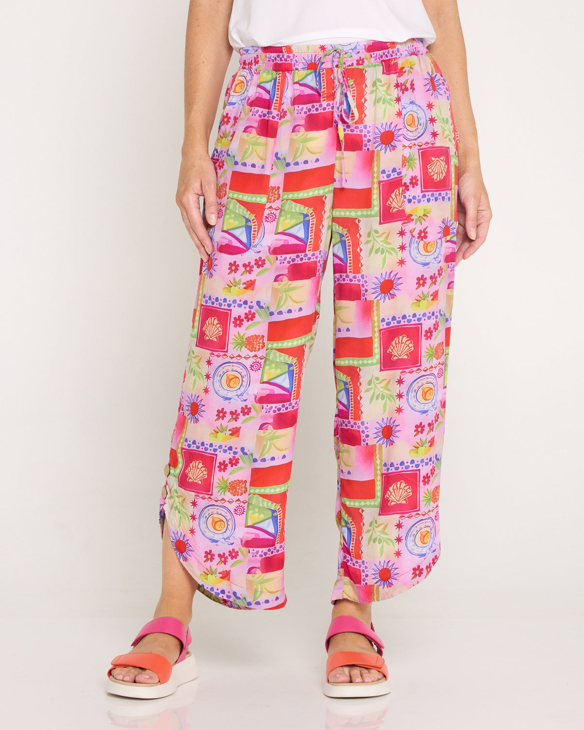 Cartia Pants - Tropicana Tiles