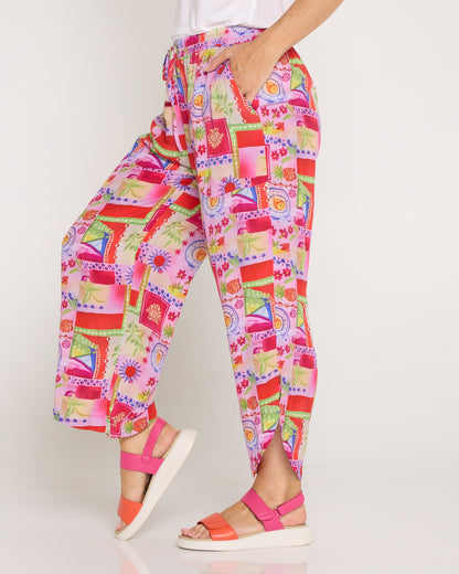 Cartia Pants - Tropicana Tiles