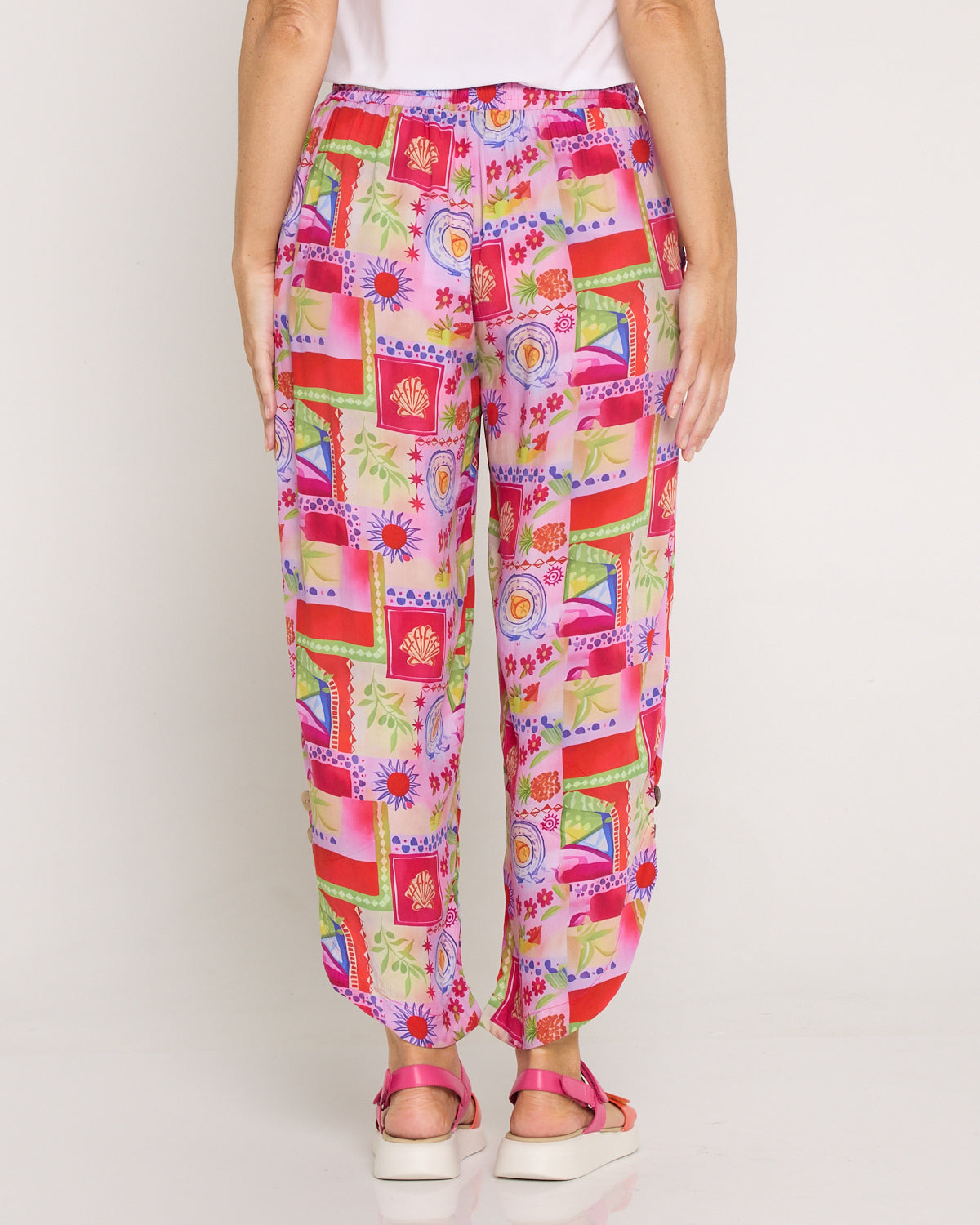 Cartia Pants - Tropicana Tiles