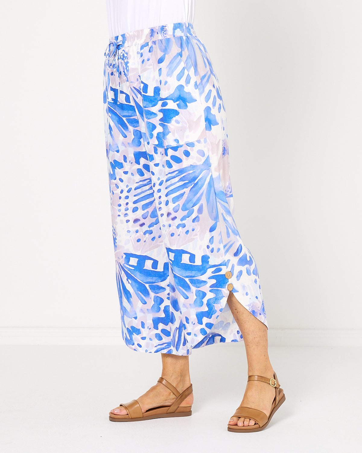 Cartia Pants - Lagoon Blue