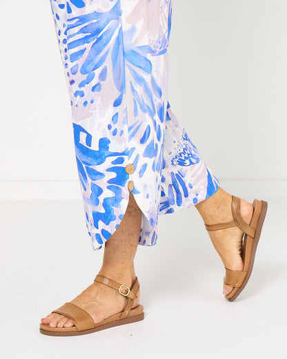 Cartia Pants - Lagoon Blue