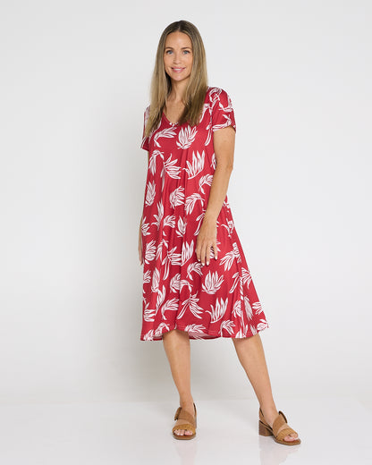 Christobel Dress - Tropical Heat