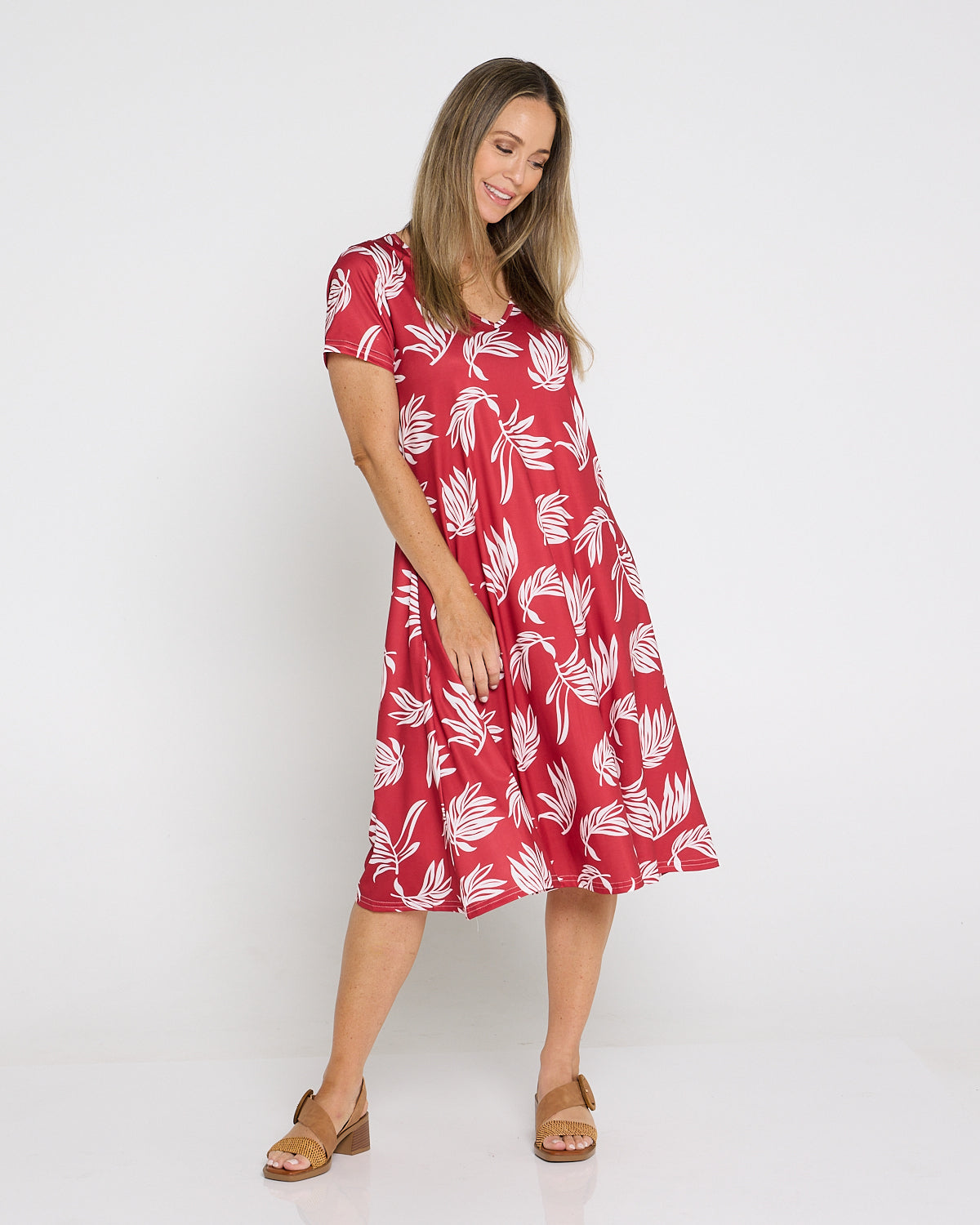 Christobel Dress - Tropical Heat