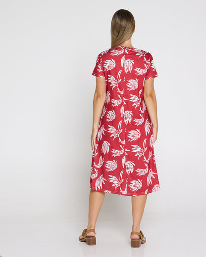 Christobel Dress - Tropical Heat