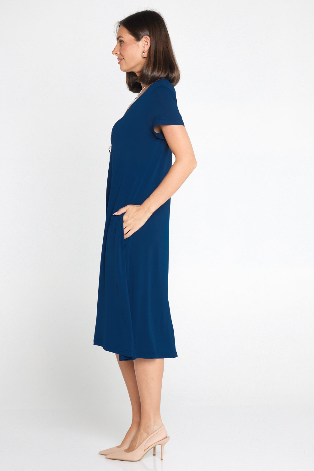 Christobel Dress - Navy