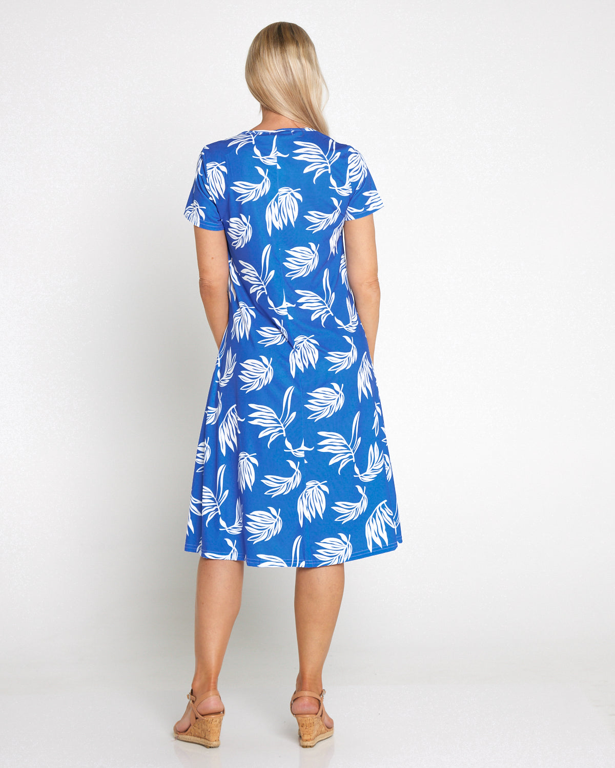 Christobel Dress - Ocean Palm