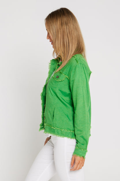 Orientique Essentials Summer Jacket - Parrot