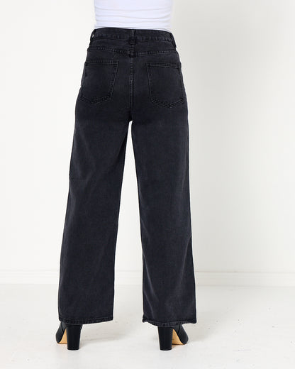 Mansfield Jean - Black