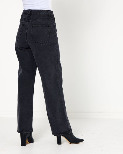 Mansfield Jean - Black