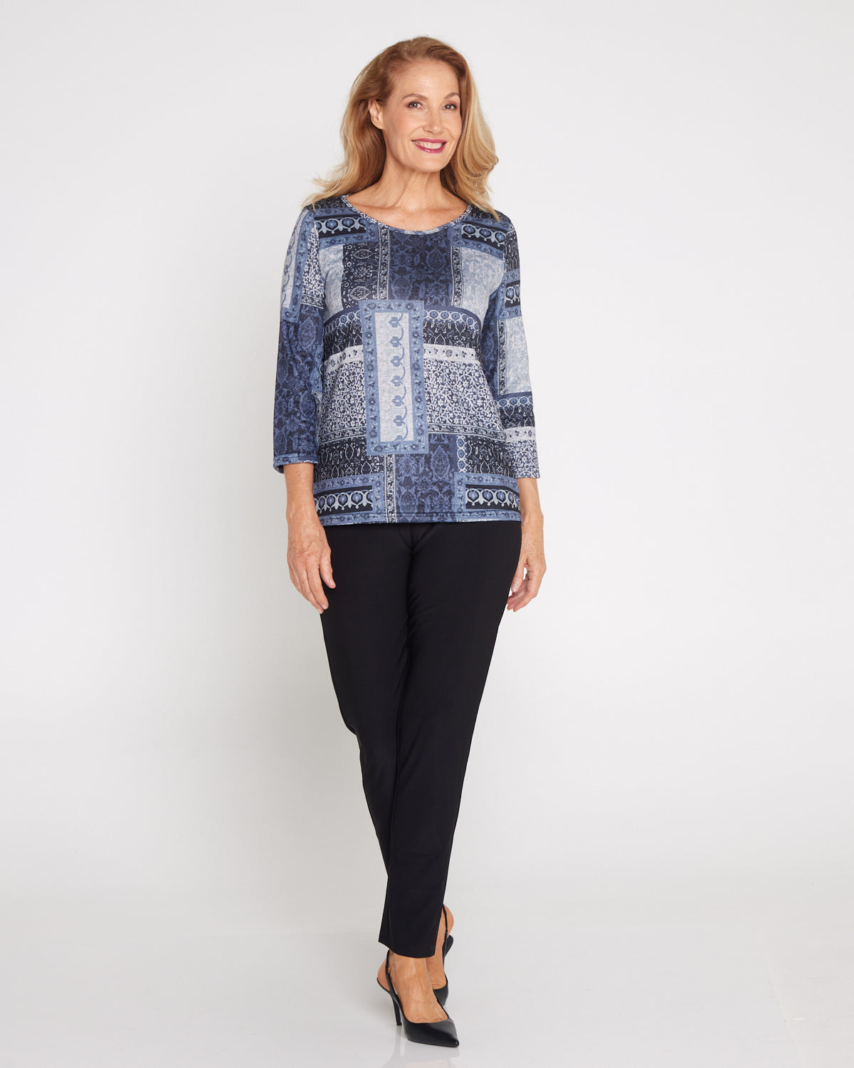 Camden Knit Top - Steel Tapestry