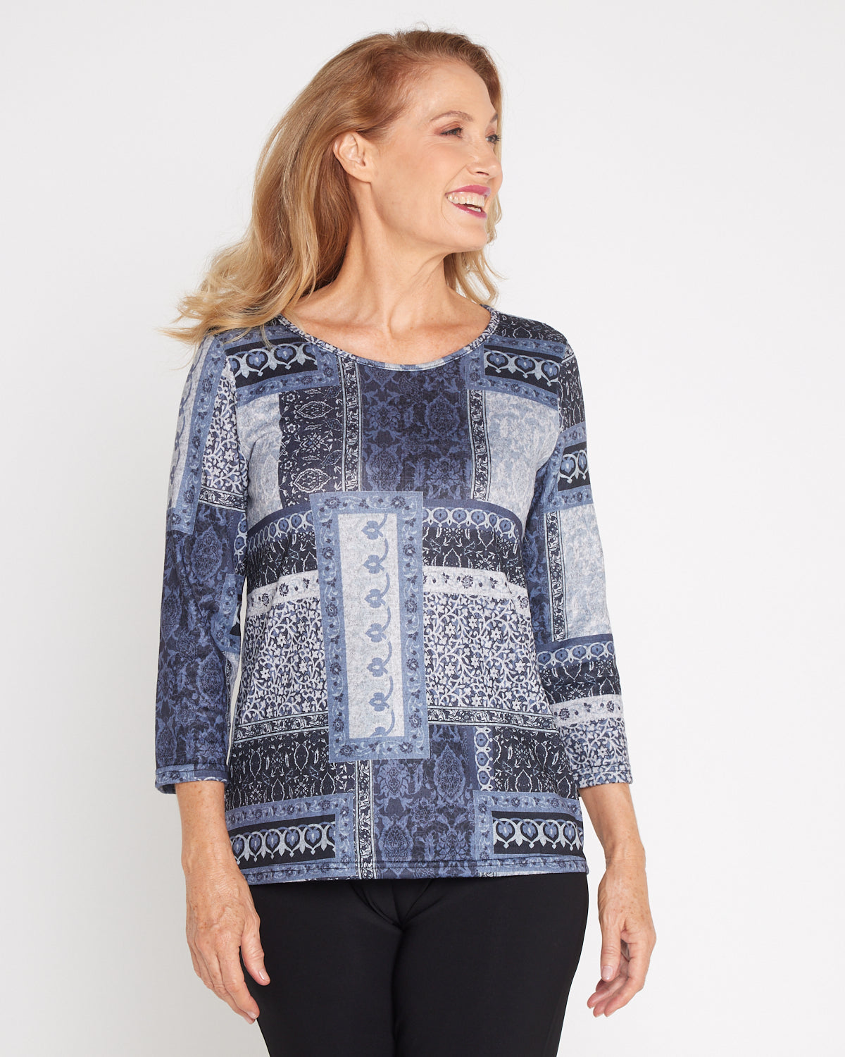 Camden Knit Top - Steel Tapestry