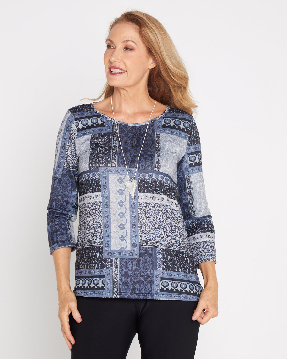 Camden Knit Top - Steel Tapestry