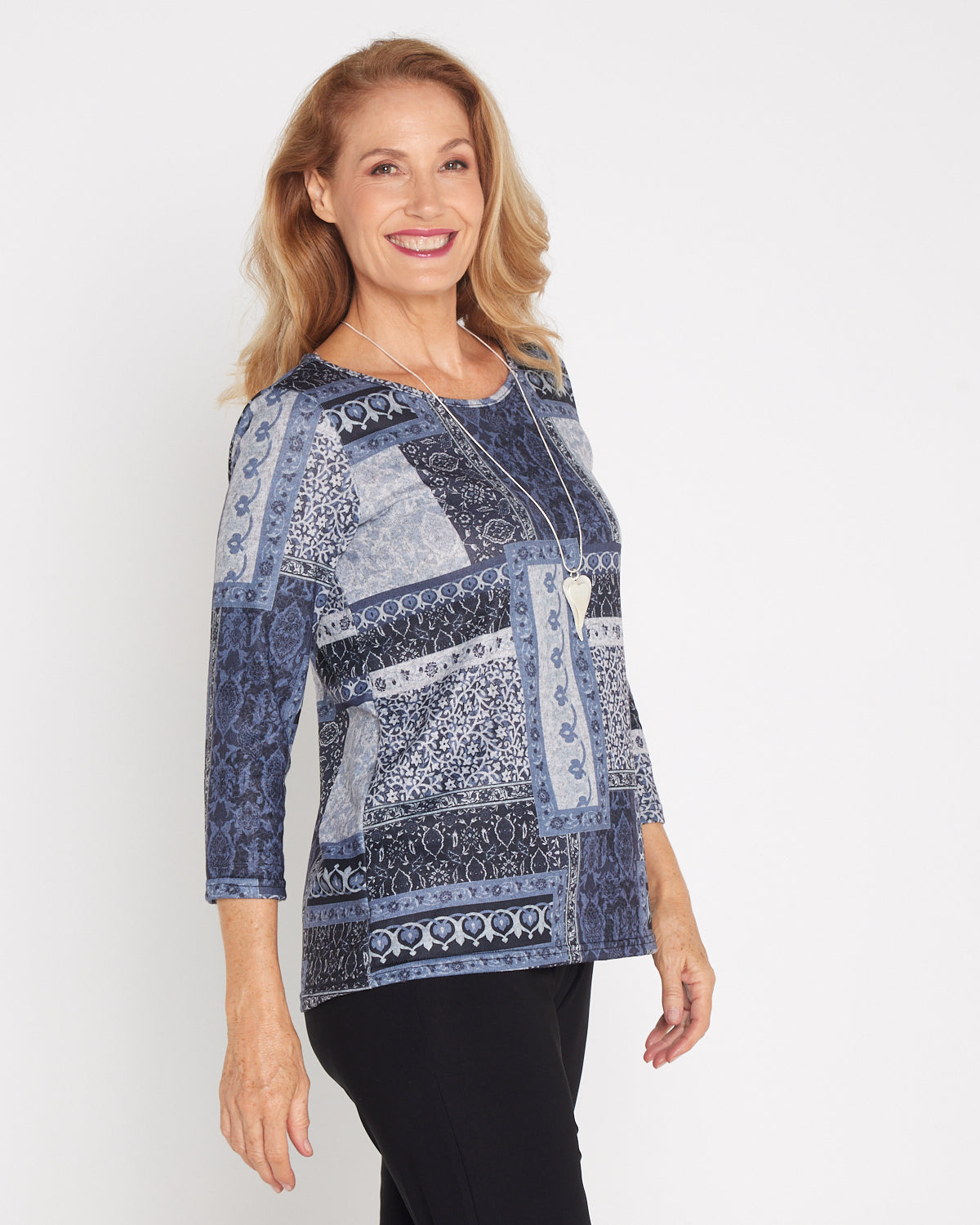 Camden Knit Top - Steel Tapestry