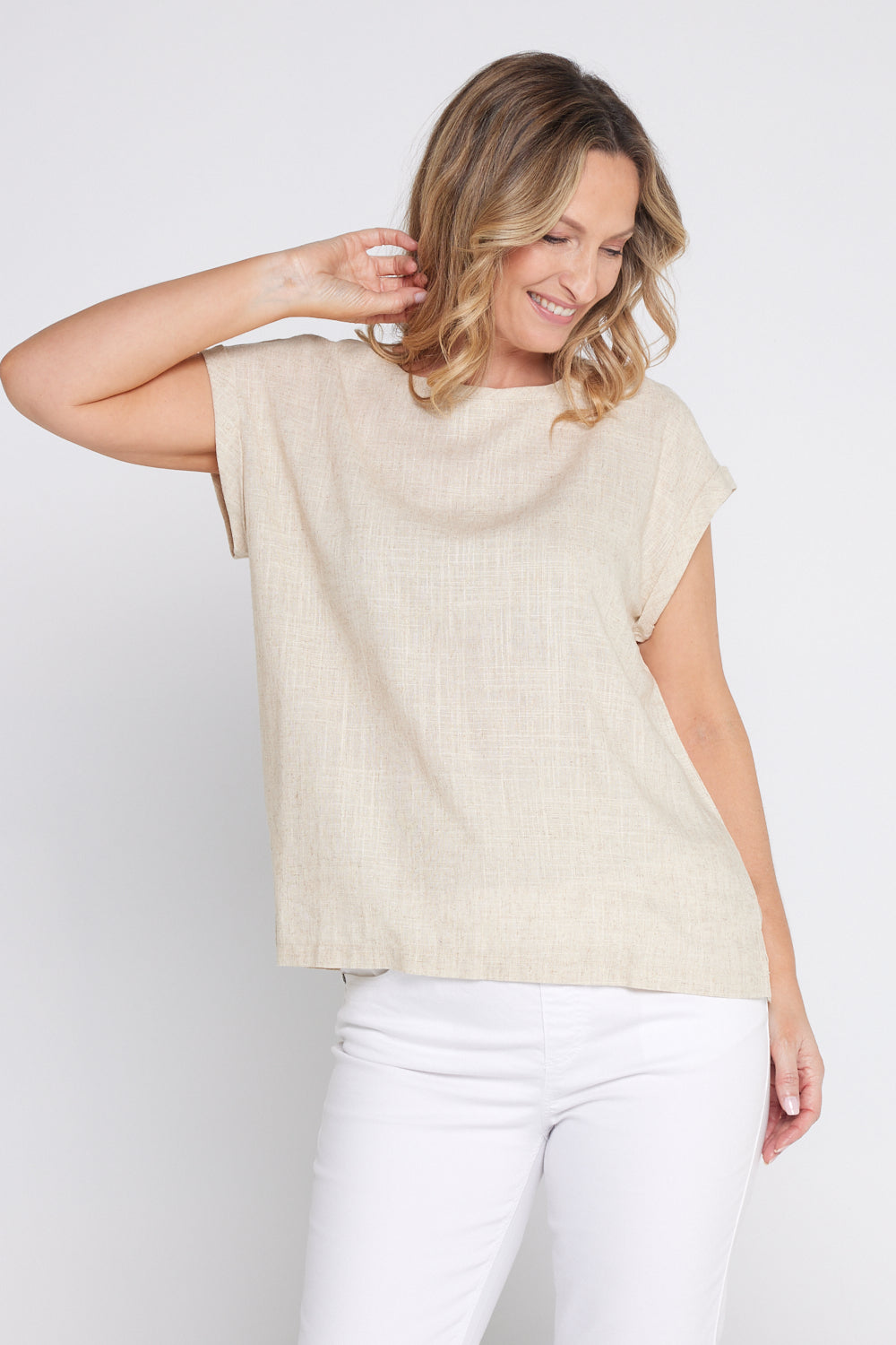 Amara Top - Beige