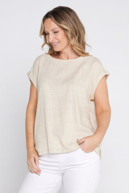 Amara Top - Beige