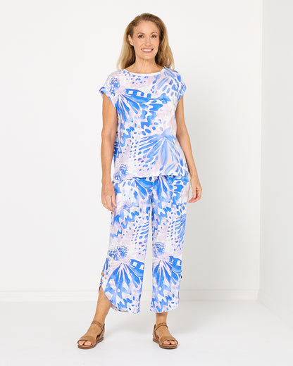 Cartia Pants - Lagoon Blue