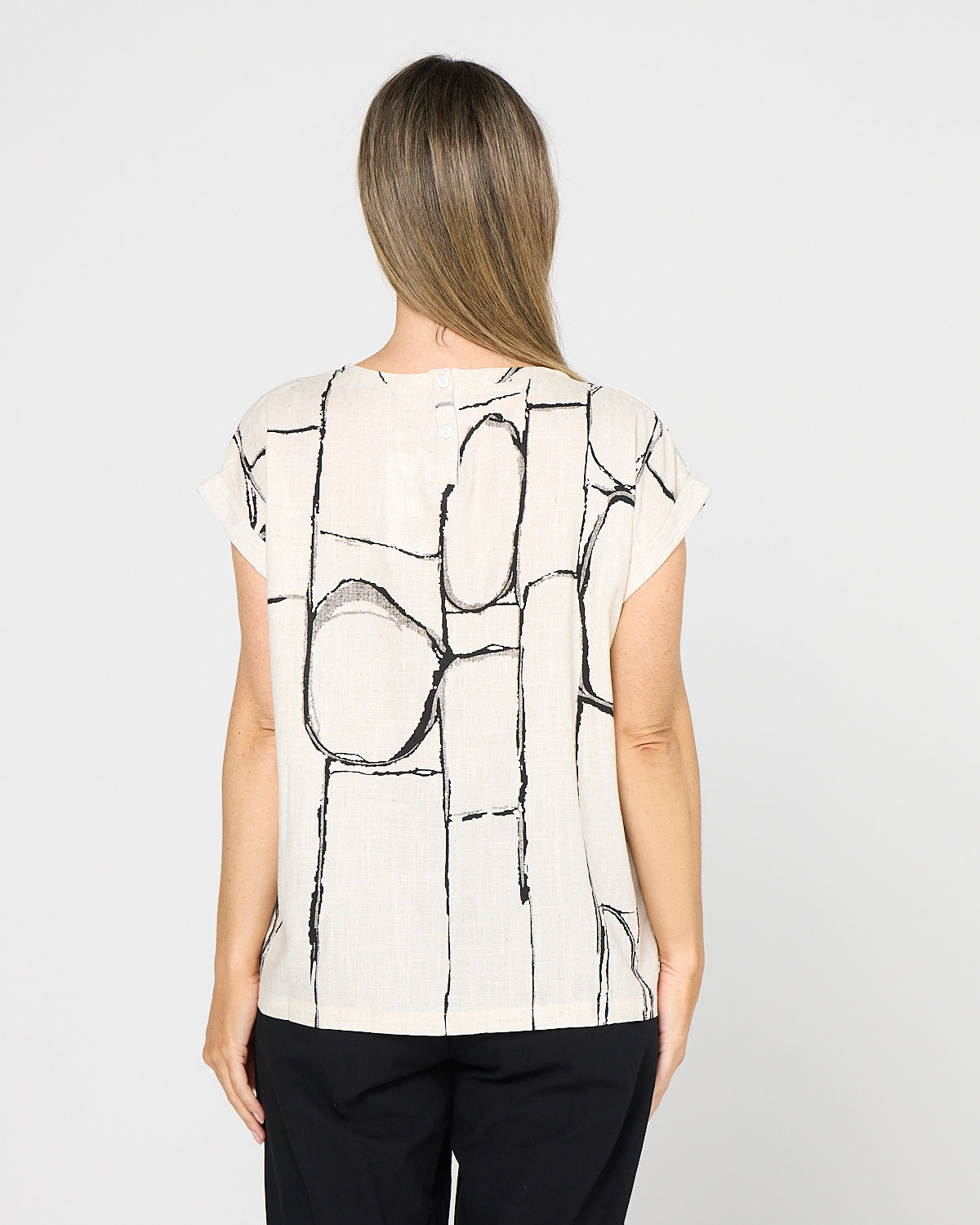 Amara Top - Flax Linework