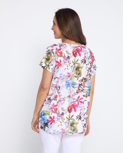 Carmody Top - Paradise Bloom