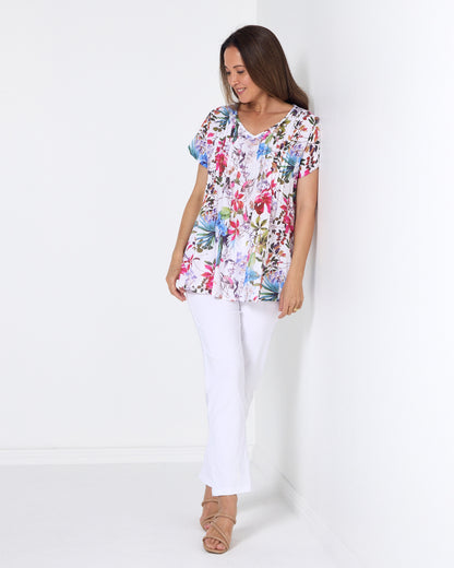 Carmody Top - Paradise Bloom