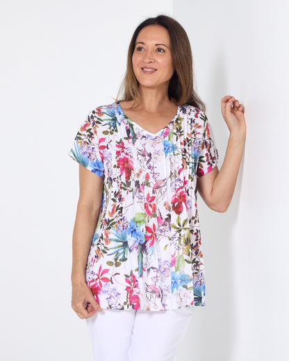 Carmody Top - Paradise Bloom