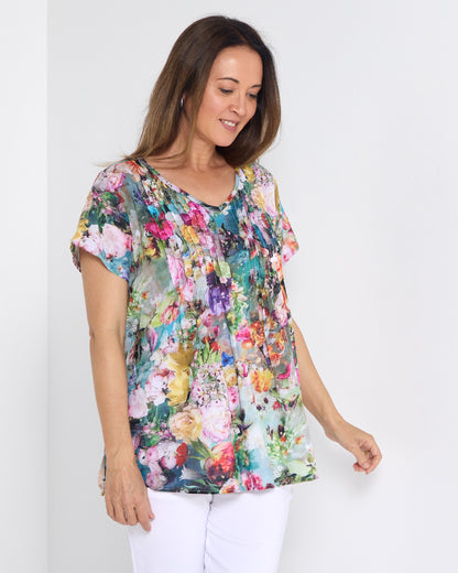 Carmondy Top - Secret Garden