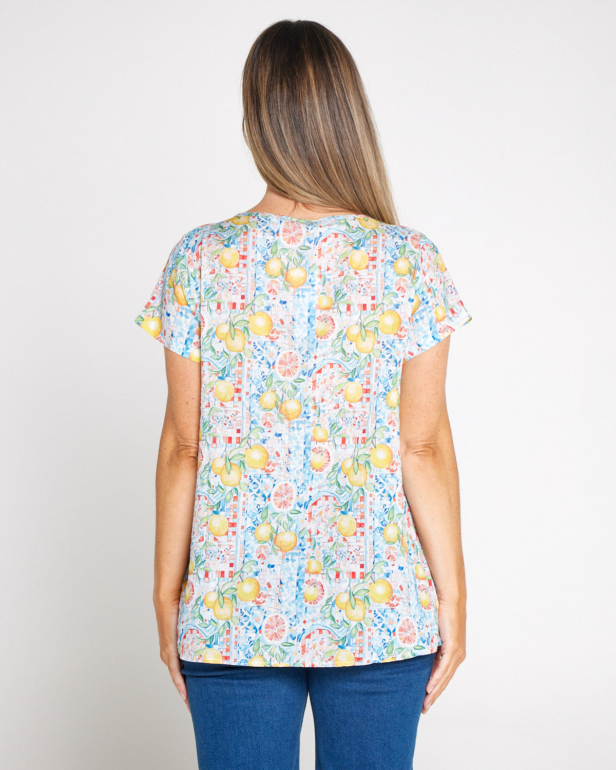 Carmody Cotton Top - Limoncello