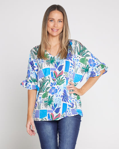 Farren Top - Cobalt Coastal Botanical